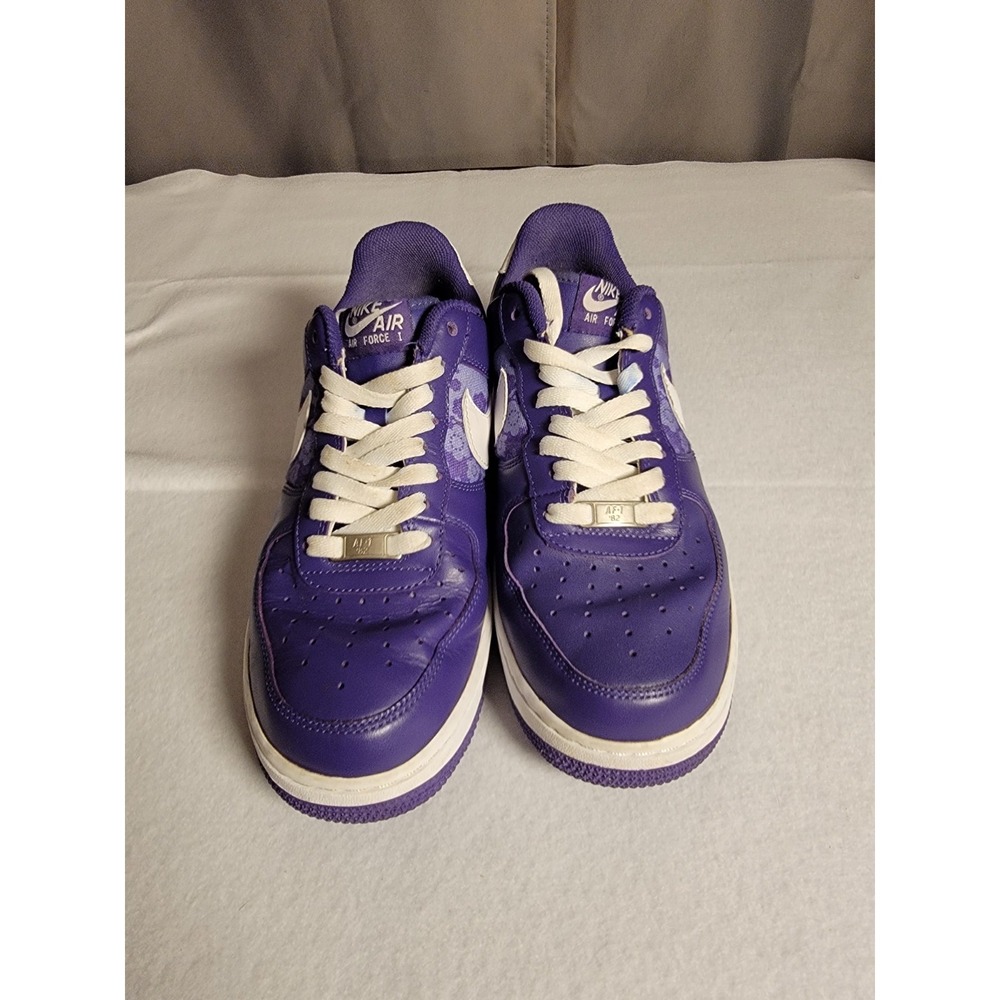 ***Nike Air Force 1 Low Shoes 9.5 Mens‎ Purple sneakers 2008 release date**
